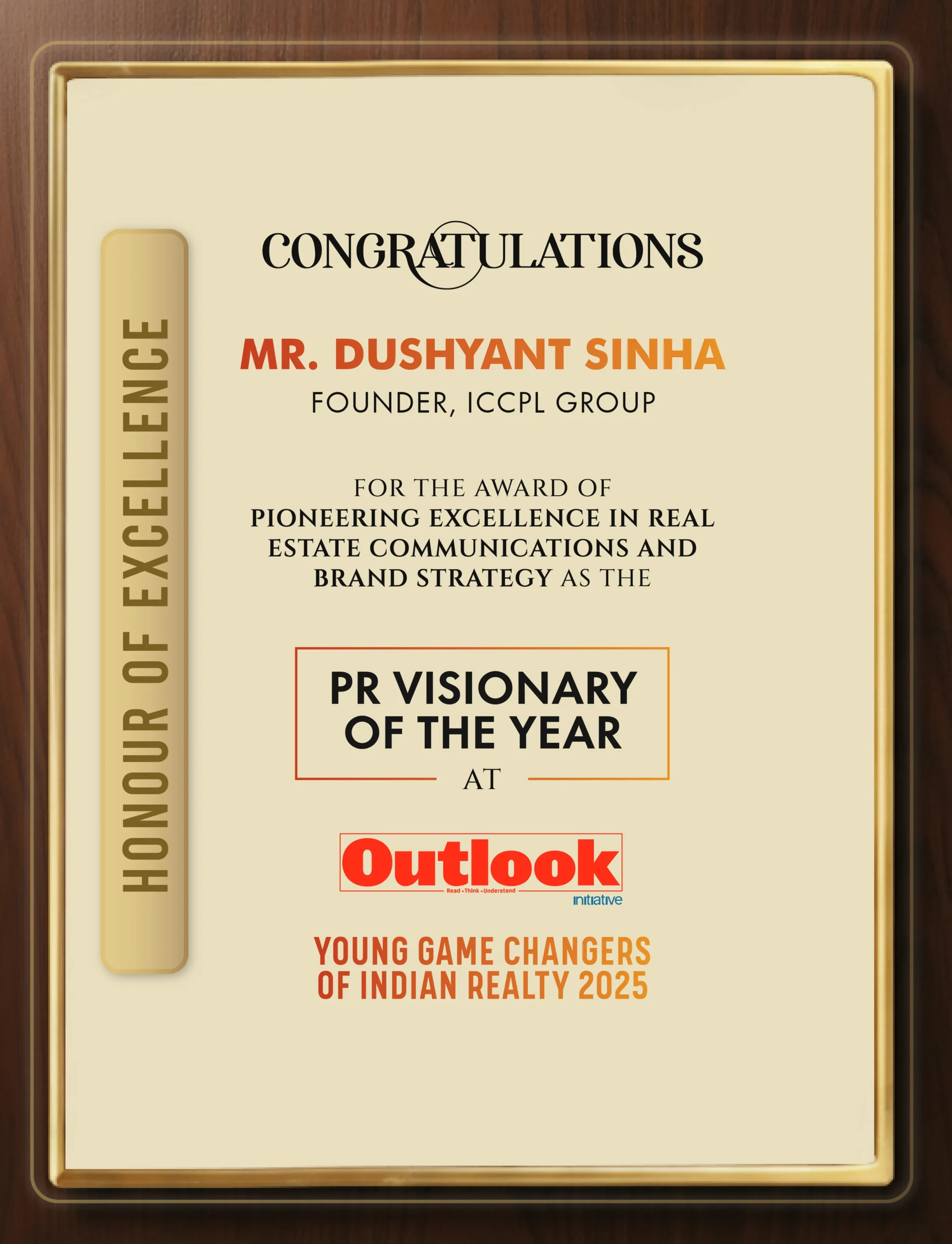 ICCPL PR Visionary Award